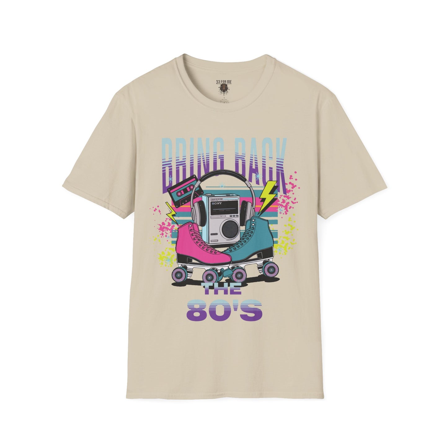 80's Nostalgia Unisex T-Shirt - Bring Back the 80's, Vintage 80's Shirt.