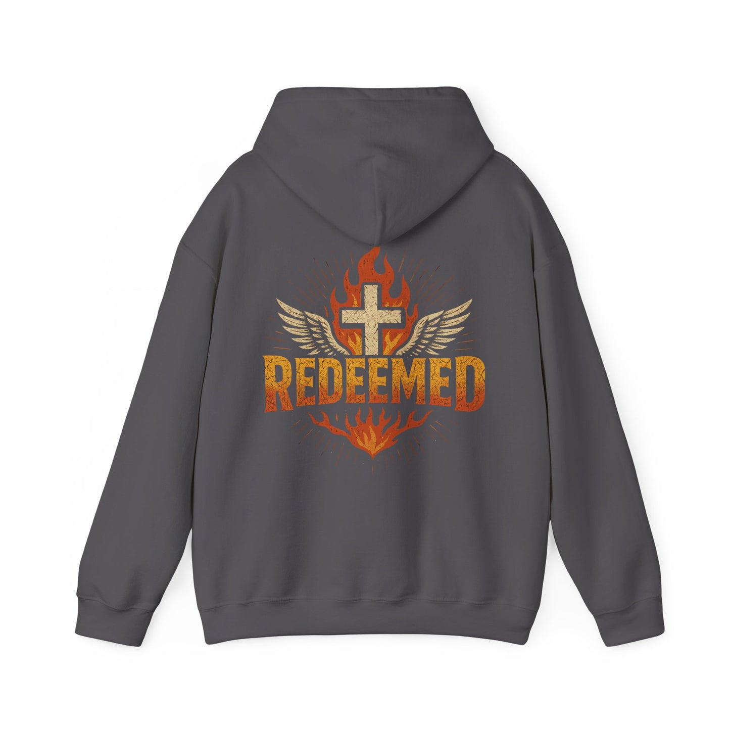 Christian Hoodie - Redeemed Unisex Fashion Sweatshirt for Faith Lovers