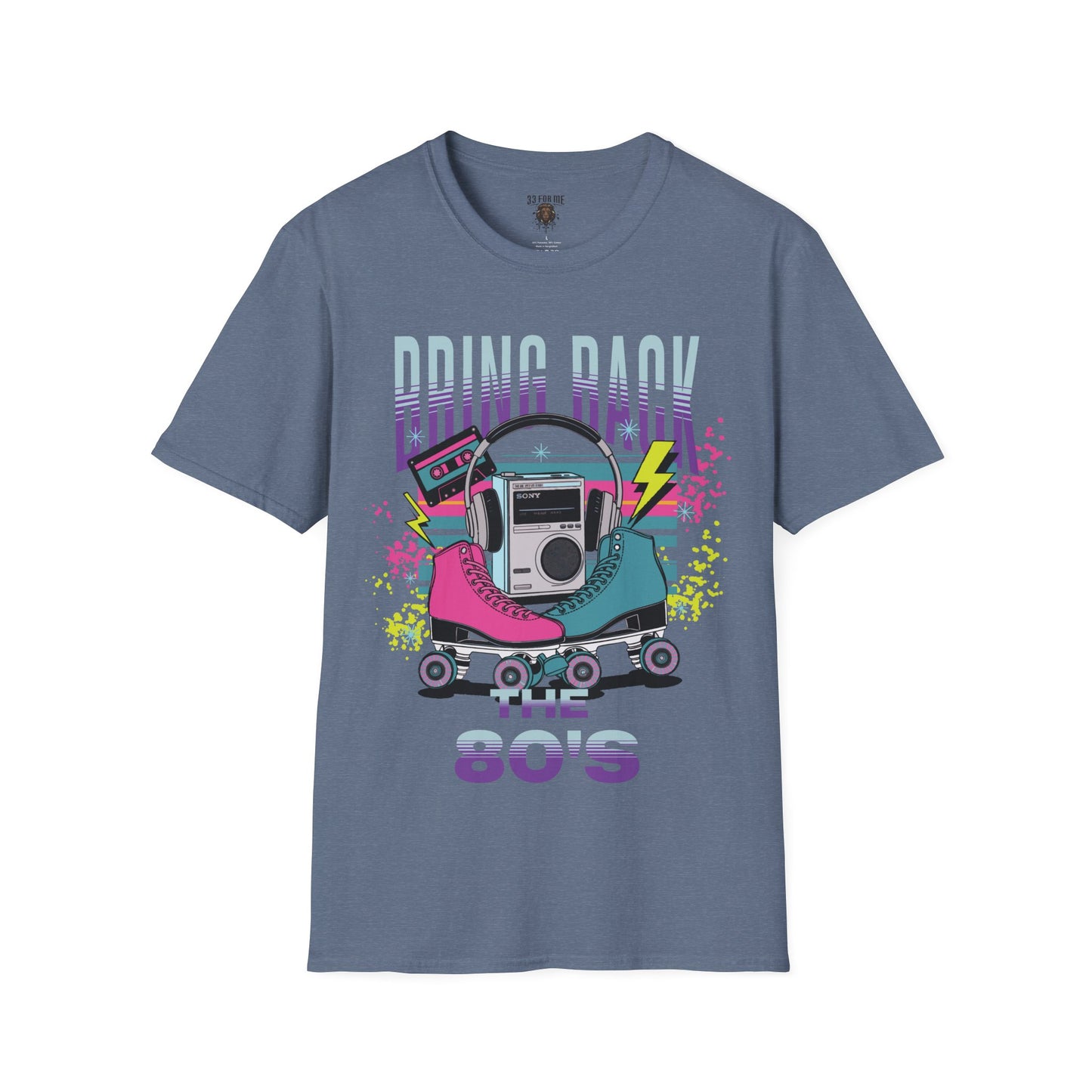 80's Nostalgia Unisex T-Shirt - Bring Back the 80's, Vintage 80's Shirt.