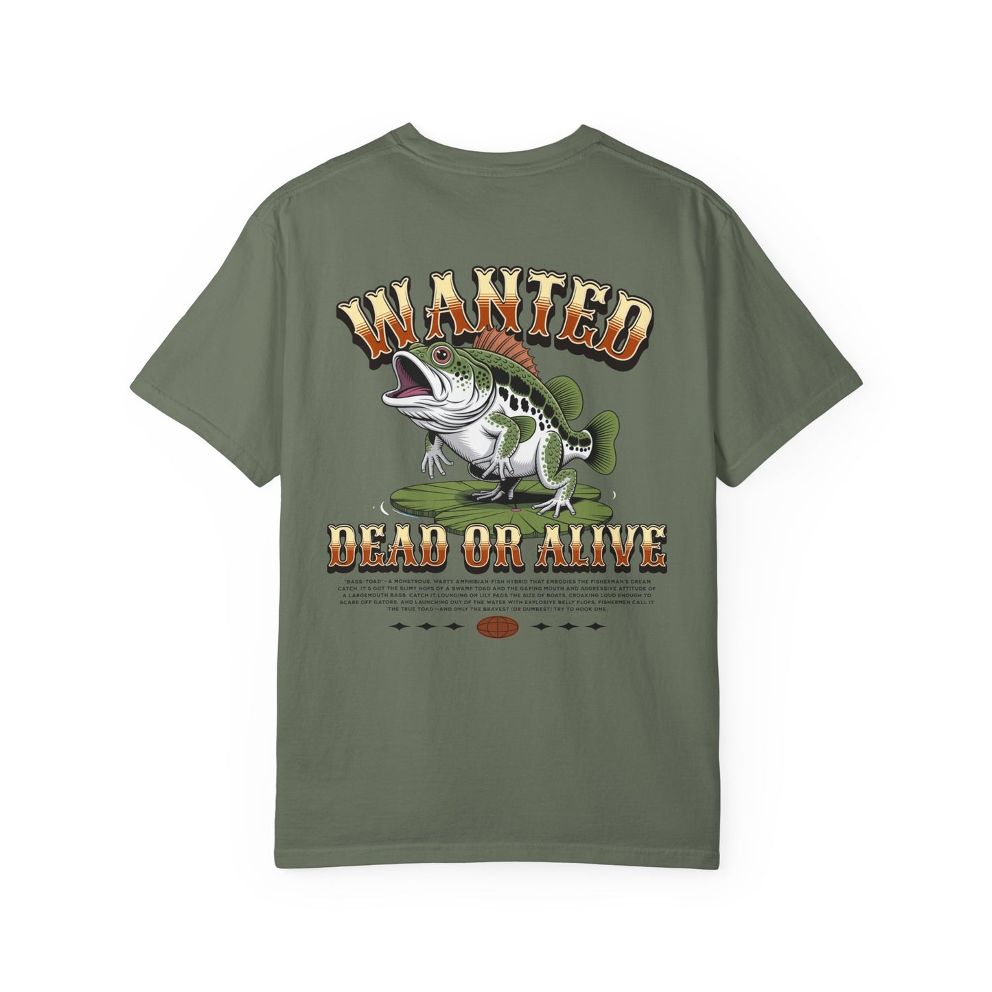 Bass-Toad Vintage Fishing T-Shirt