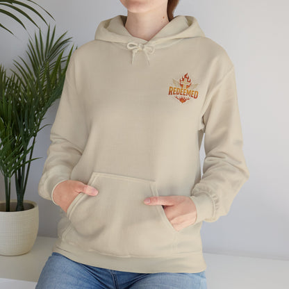 Christian Hoodie - Redeemed Unisex Fashion Sweatshirt for Faith Lovers