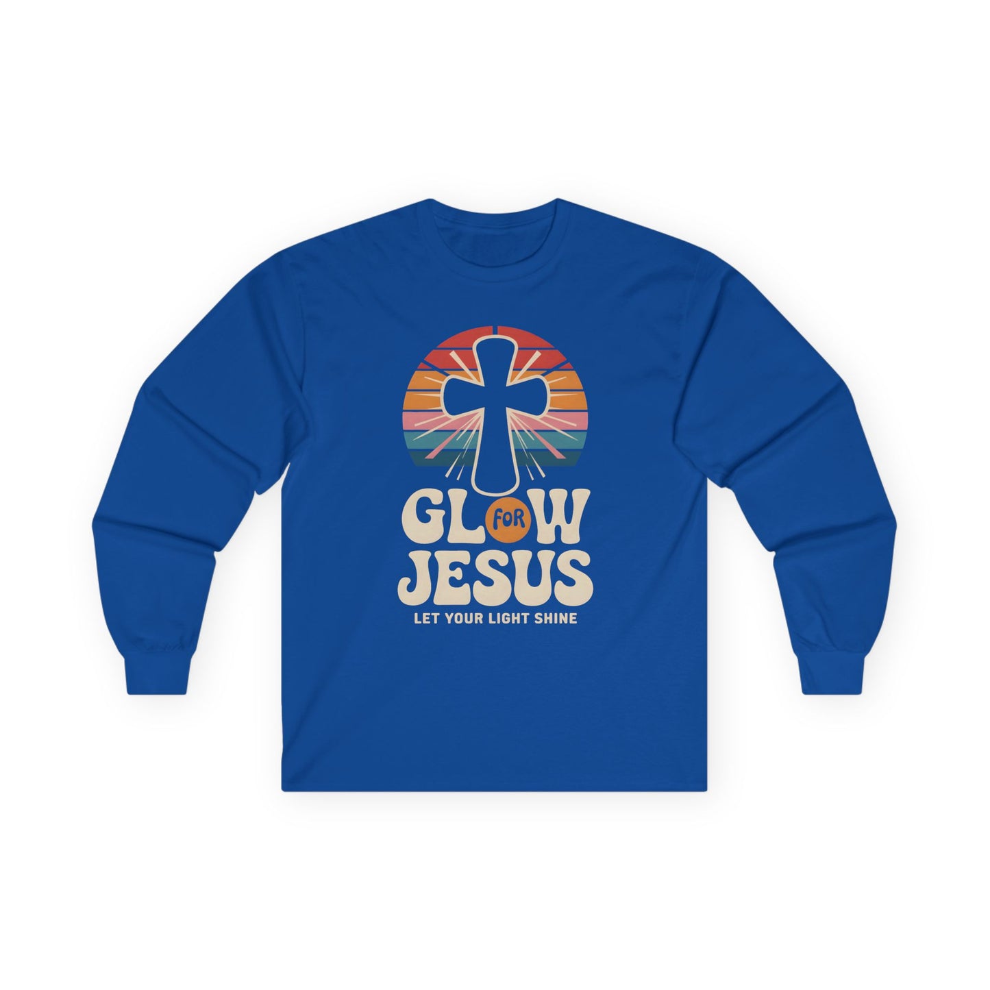 Glow for Jesus Long Sleeve Tee - Unisex Faith Shirt