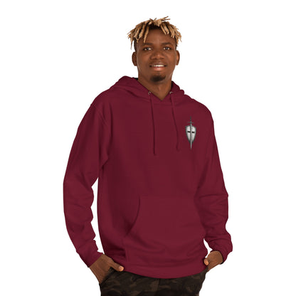 Epic Angel Wing Unisex Hooded Sweatshirt, Graphic Hoodie, Spiritual Sweatshirt, Gift for Him or Her, Casual Wear, Cozy Apparel