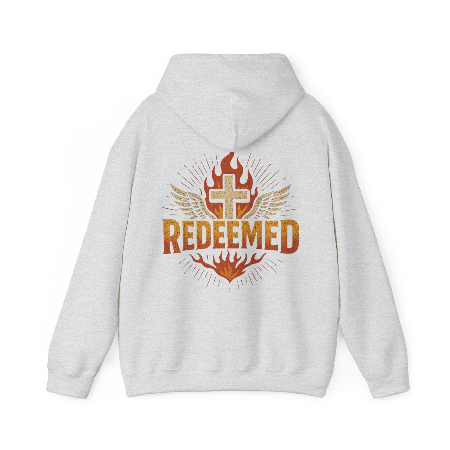 Christian Hoodie - Redeemed Unisex Fashion Sweatshirt for Faith Lovers