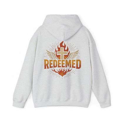 Christian Hoodie - Redeemed Unisex Fashion Sweatshirt for Faith Lovers