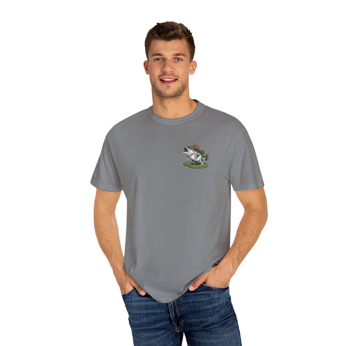 Bass-Toad Vintage Fishing T-Shirt
