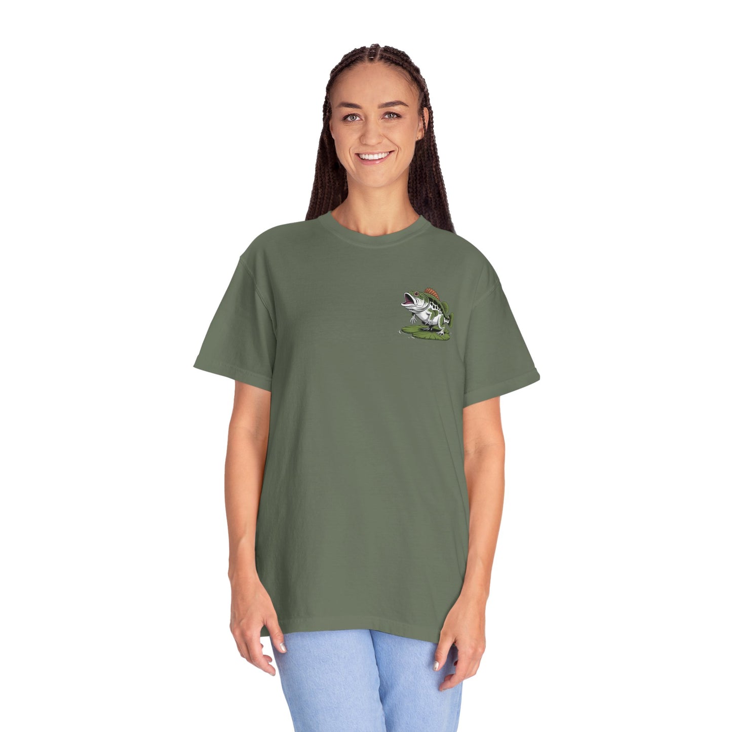 Bass-Toad Vintage Fishing T-Shirt
