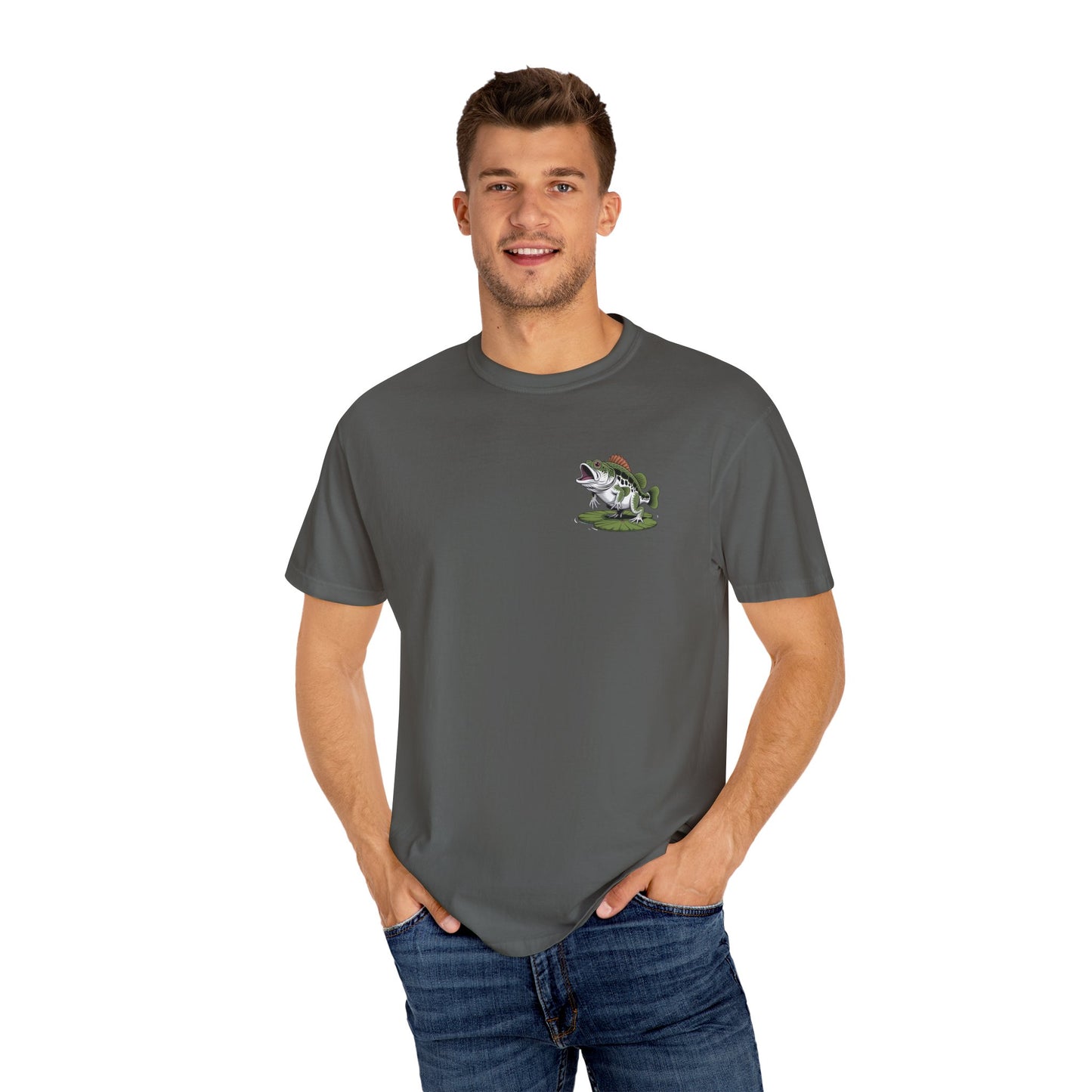 Bass-Toad Vintage Fishing T-Shirt
