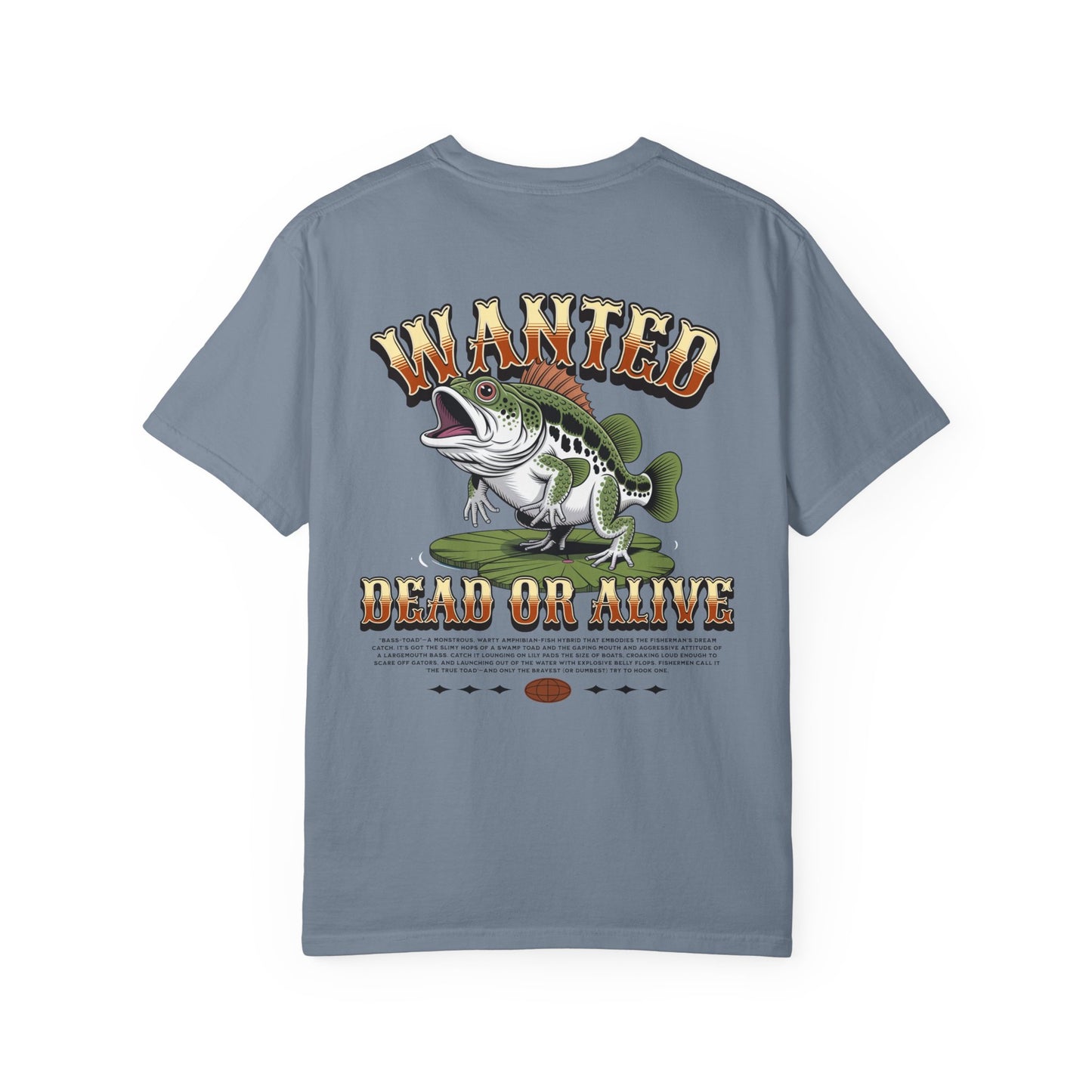 Bass-Toad Vintage Fishing T-Shirt