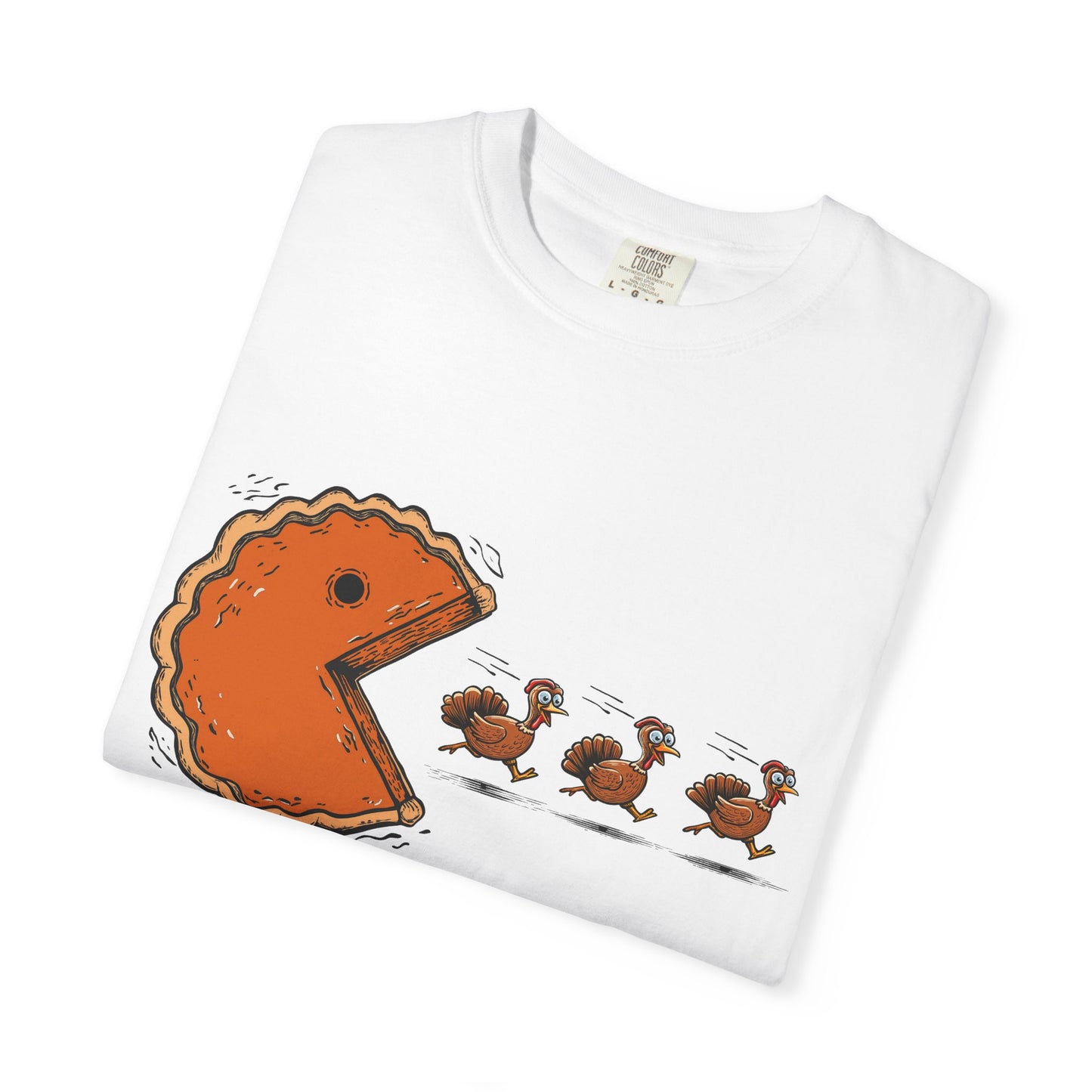 Thanksgiving Funny Pac Pie Game Over T-Shirt
