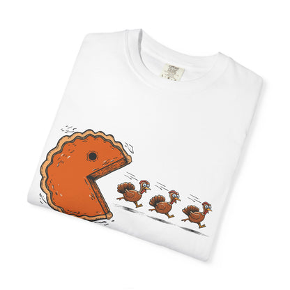 Thanksgiving Funny Pac Pie Game Over T-Shirt