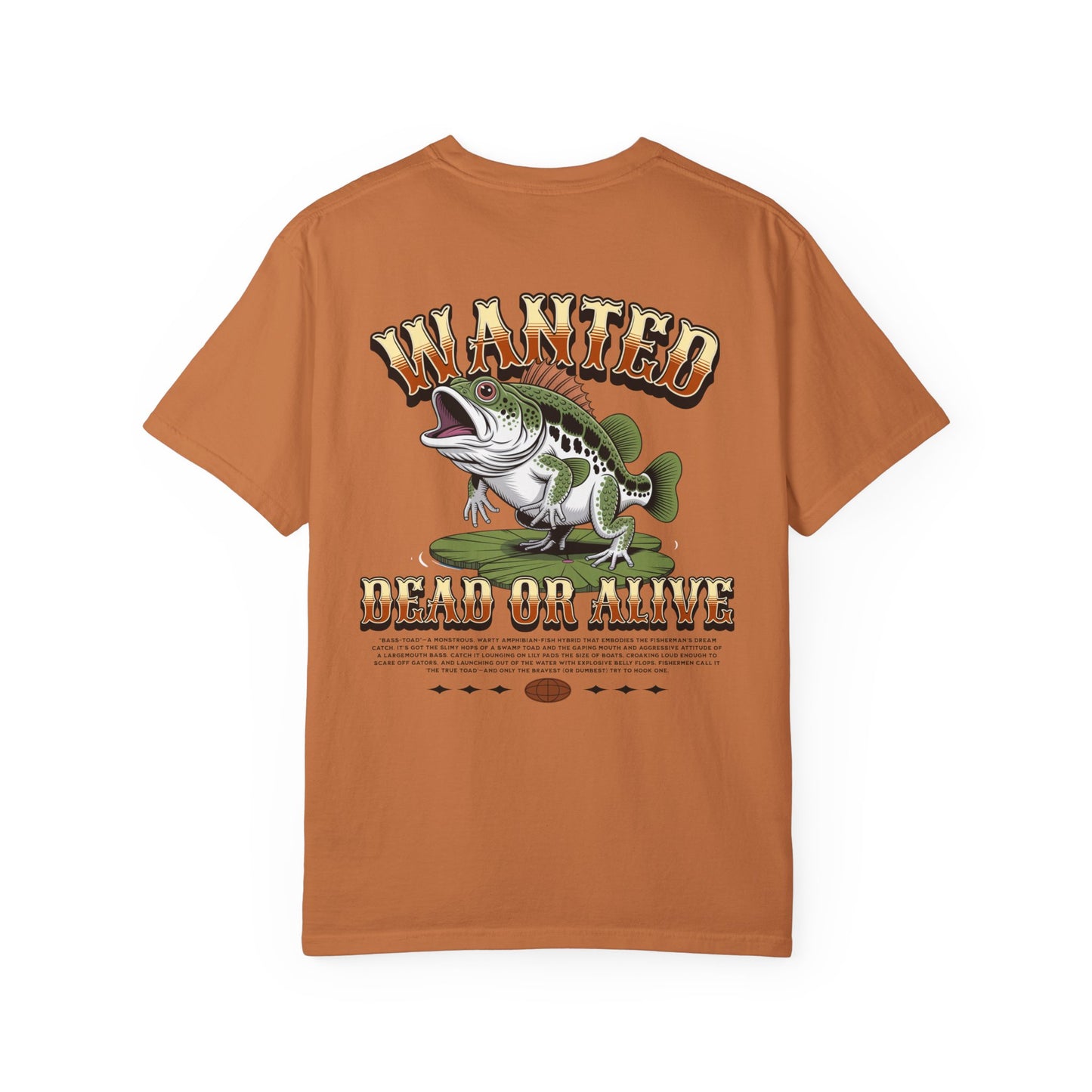 Bass-Toad Vintage Fishing T-Shirt