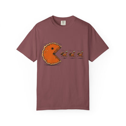 Thanksgiving Funny Pac Pie Game Over T-Shirt