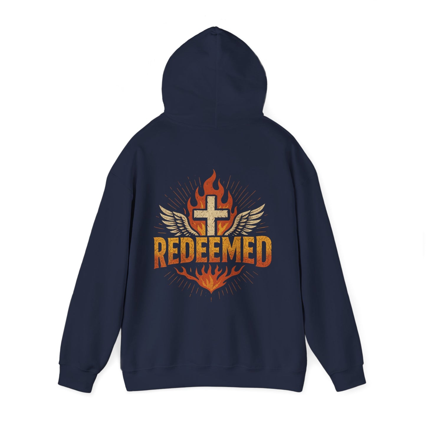 Christian Hoodie - Redeemed Unisex Fashion Sweatshirt for Faith Lovers