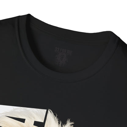 Yeshua Lion Graphic T-Shirt | Unisex Softstyle Tee for Animal Lovers, Faith, Gift Idea, Summer Wear, Spiritual Fashion