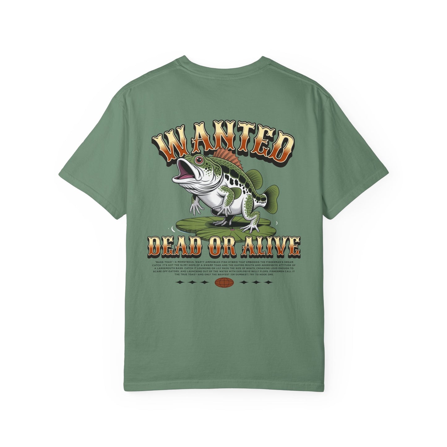Bass-Toad Vintage Fishing T-Shirt