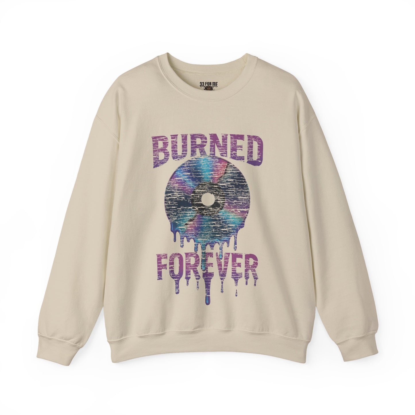 Chic Retro Sweatshirt, Vintage Music Lover Gift, Cozy Unisex Crewneck, Perfect for Casual Days, Stylish Layering Piece