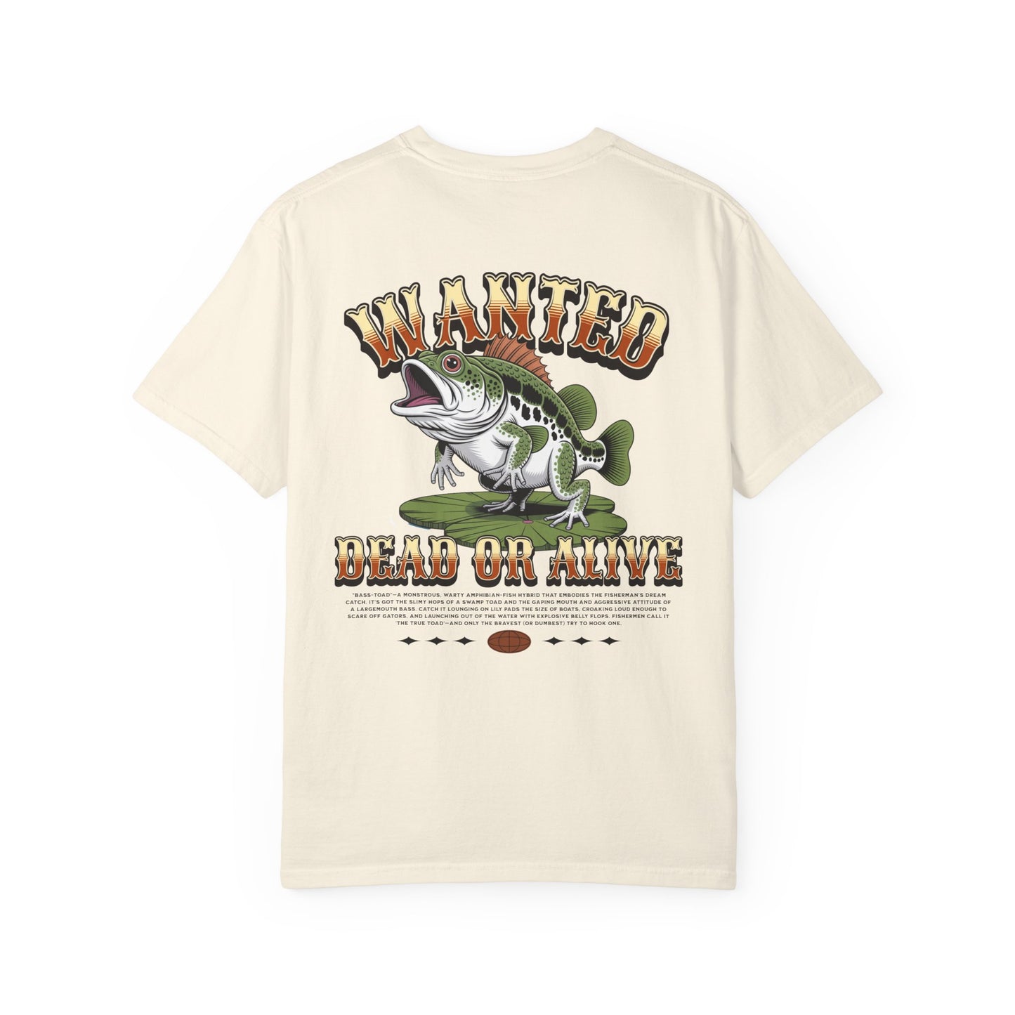 Bass-Toad Vintage Fishing T-Shirt
