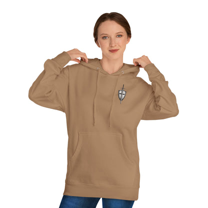 Epic Angel Wing Unisex Hooded Sweatshirt, Graphic Hoodie, Spiritual Sweatshirt, Gift for Him or Her, Casual Wear, Cozy Apparel