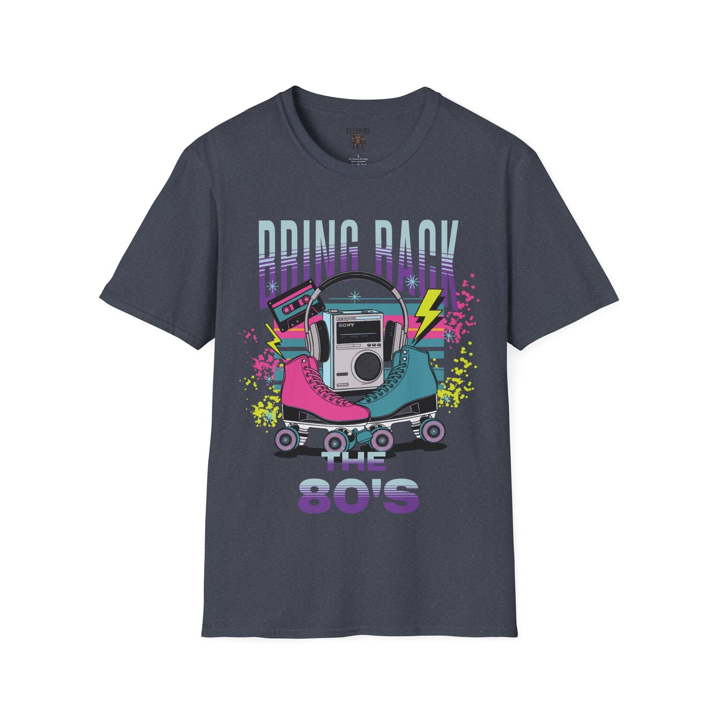 80's Nostalgia Unisex T-Shirt - Bring Back the 80's, Vintage 80's Shirt.