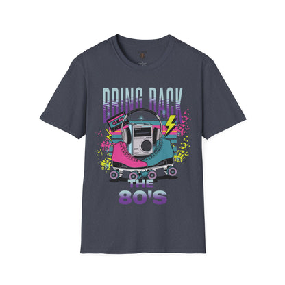 80's Nostalgia Unisex T-Shirt - Bring Back the 80's, Vintage 80's Shirt.