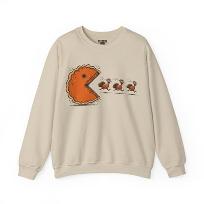 Thanksgiving Pac Man Retro Video Game Sweatshirt