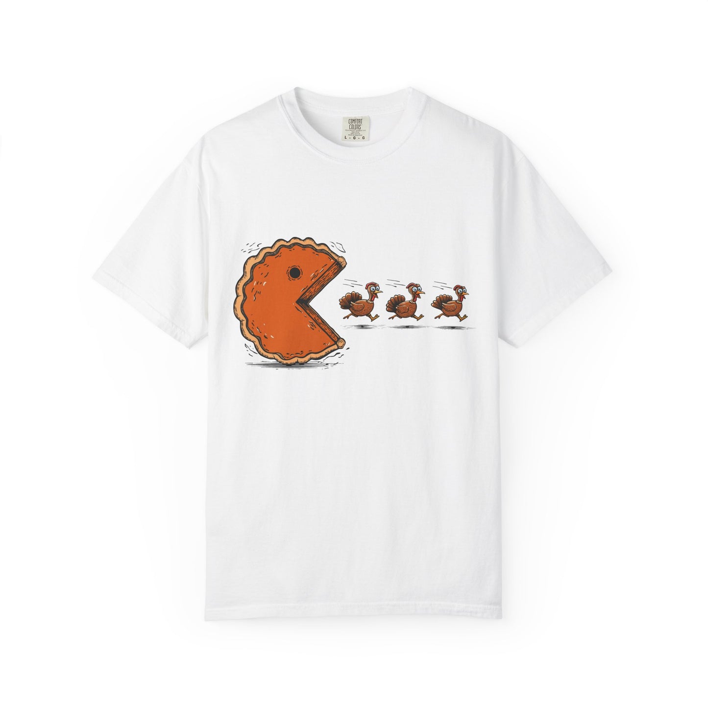 Thanksgiving Funny Pac Pie Game Over T-Shirt