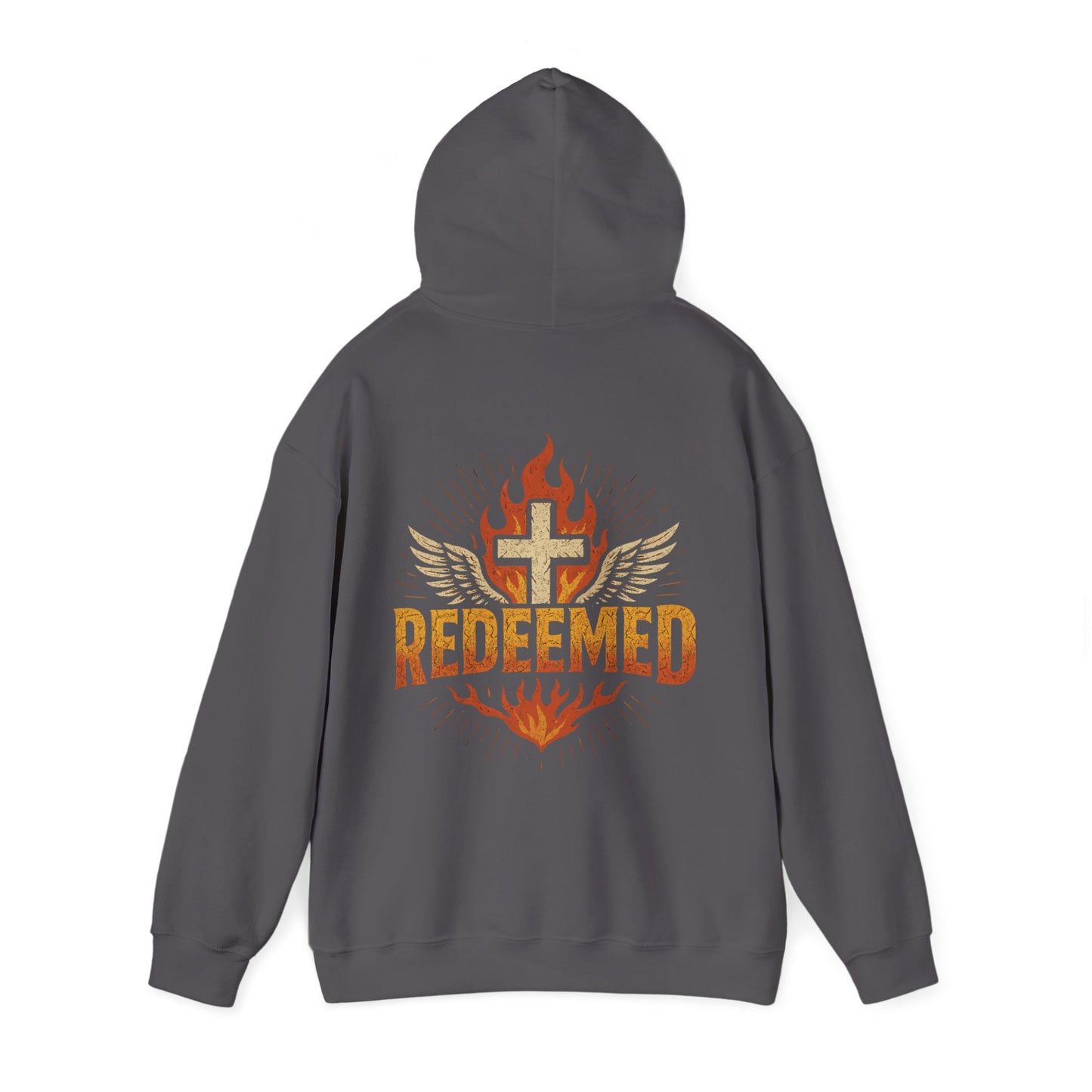 Christian Hoodie - Redeemed Unisex Fashion Sweatshirt for Faith Lovers