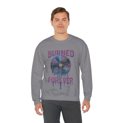 Chic Retro Sweatshirt, Vintage Music Lover Gift, Cozy Unisex Crewneck, Perfect for Casual Days, Stylish Layering Piece