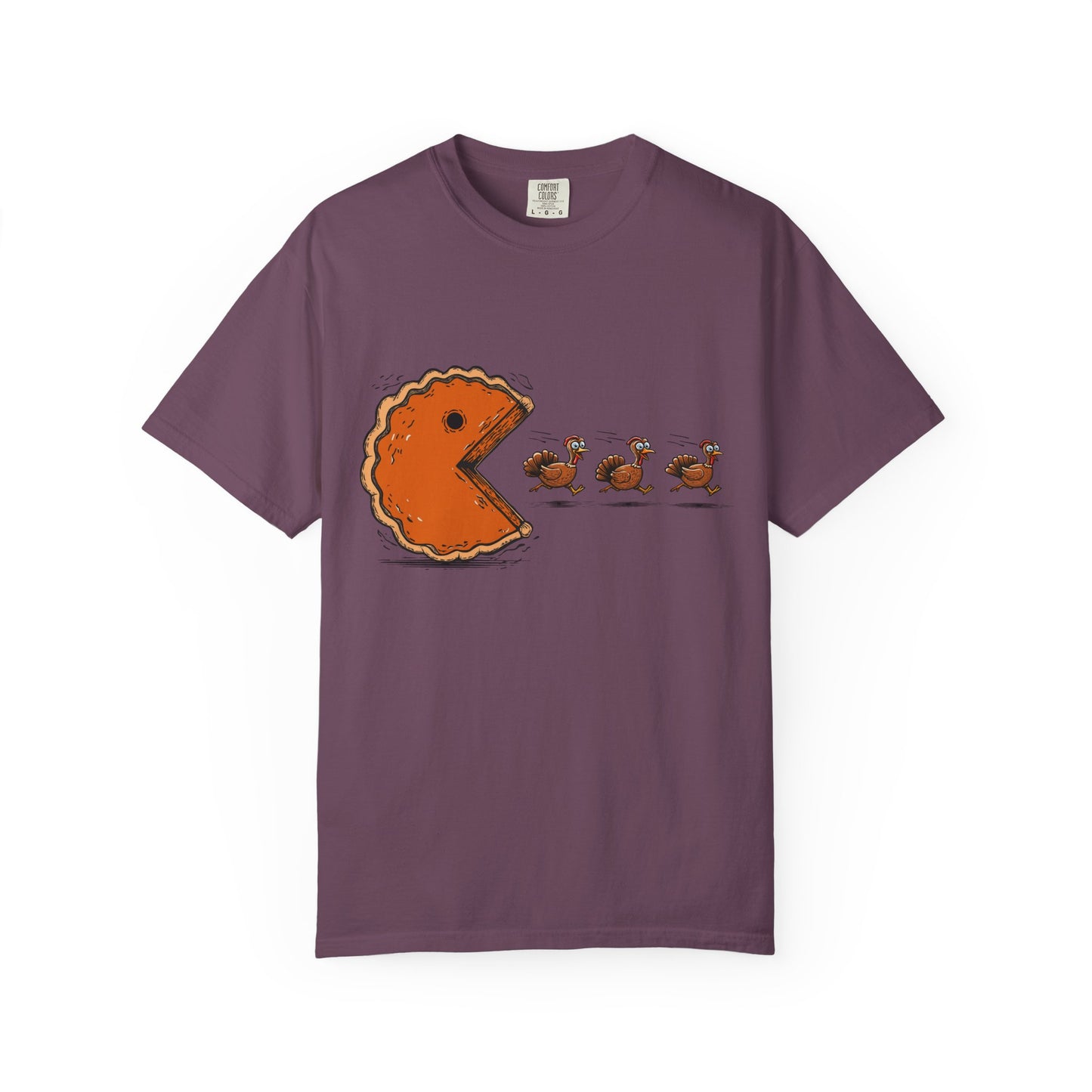 Thanksgiving Funny Pac Pie Game Over T-Shirt