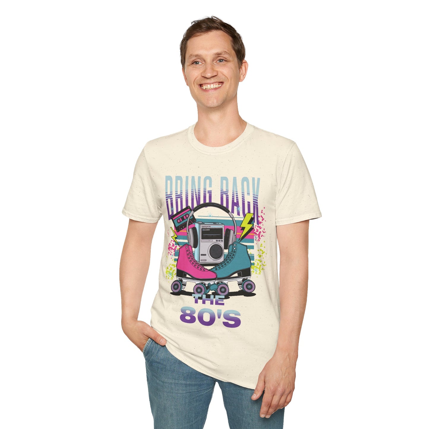80's Nostalgia Unisex T-Shirt - Bring Back the 80's, Vintage 80's Shirt.