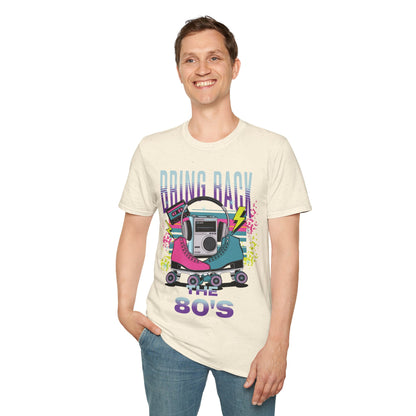 80's Nostalgia Unisex T-Shirt - Bring Back the 80's, Vintage 80's Shirt.