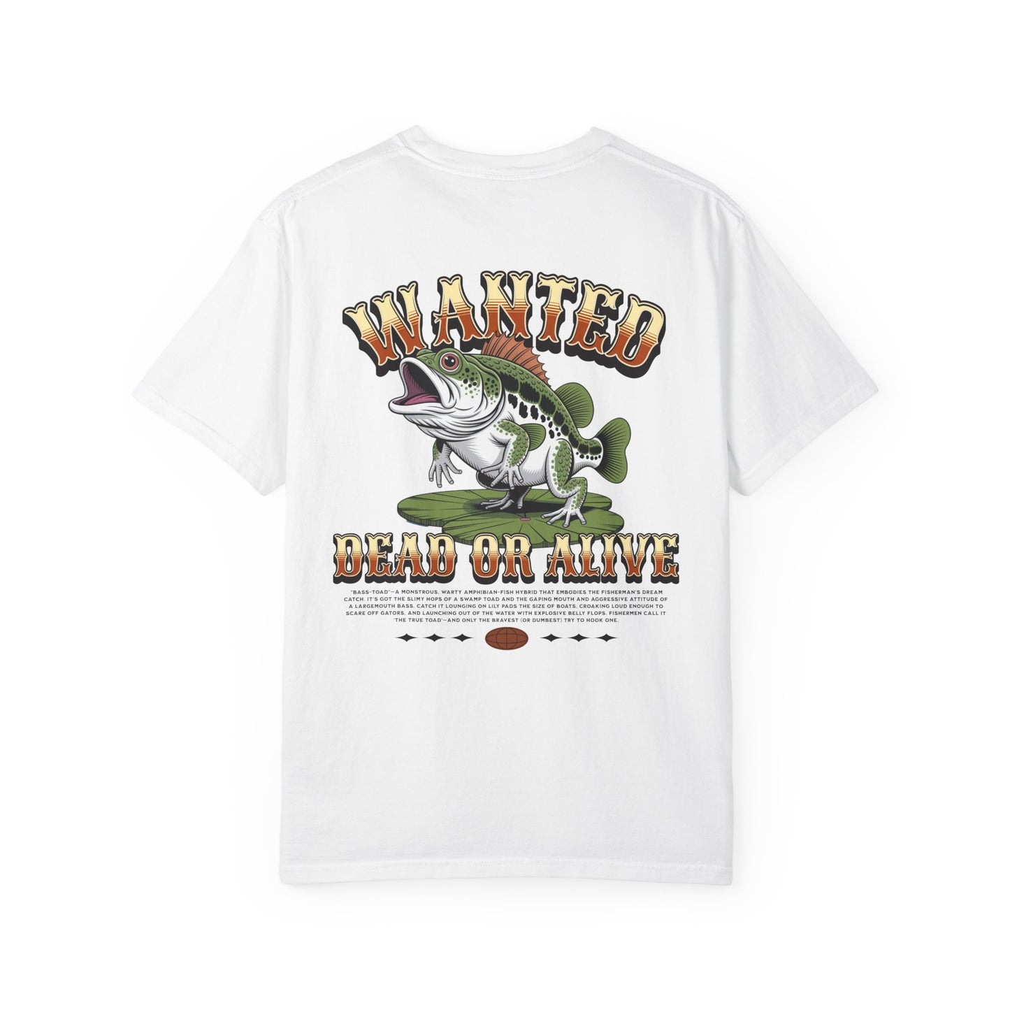 Bass-Toad Vintage Fishing T-Shirt
