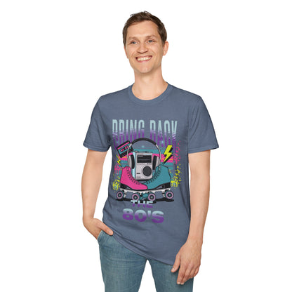 80's Nostalgia Unisex T-Shirt - Bring Back the 80's, Vintage 80's Shirt.