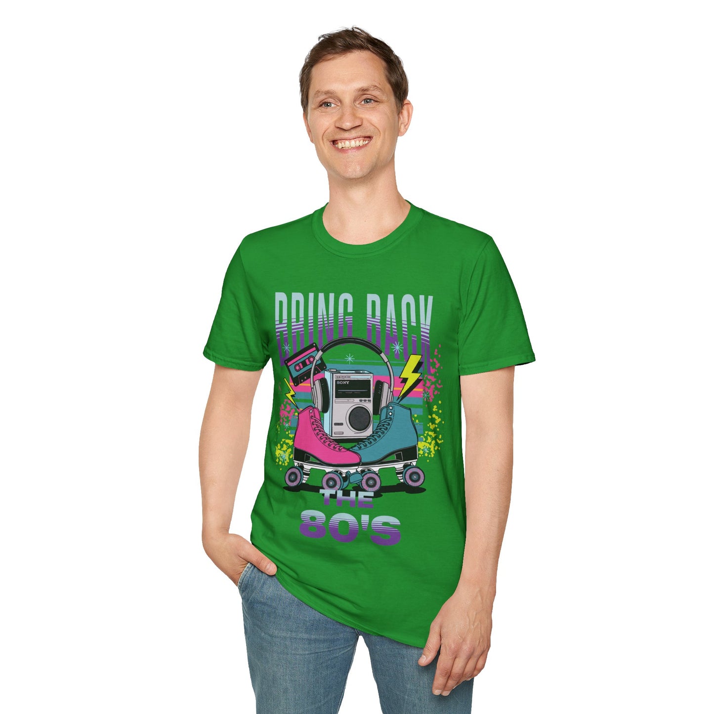 80's Nostalgia Unisex T-Shirt - Bring Back the 80's, Vintage 80's Shirt.