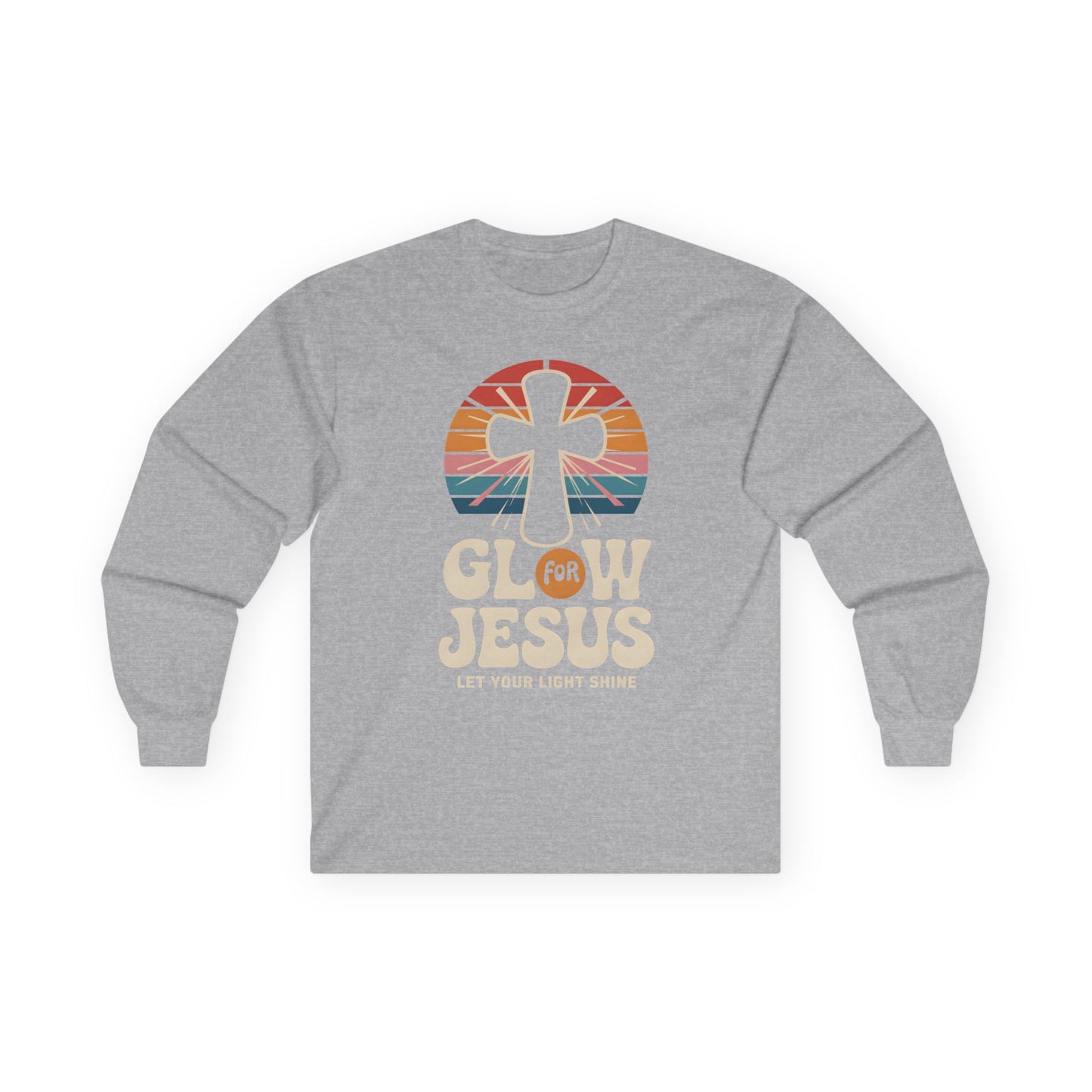Glow for Jesus Long Sleeve Tee - Unisex Faith Shirt