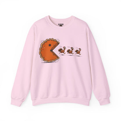 Thanksgiving Pac Man Retro Video Game Sweatshirt
