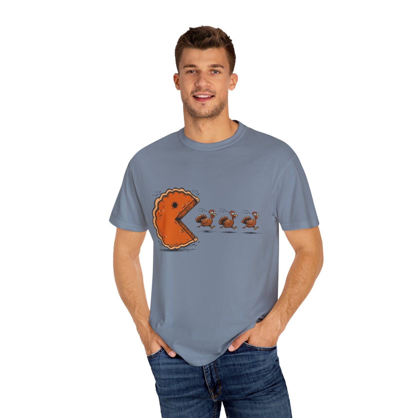 Thanksgiving Funny Pac Pie Game Over T-Shirt