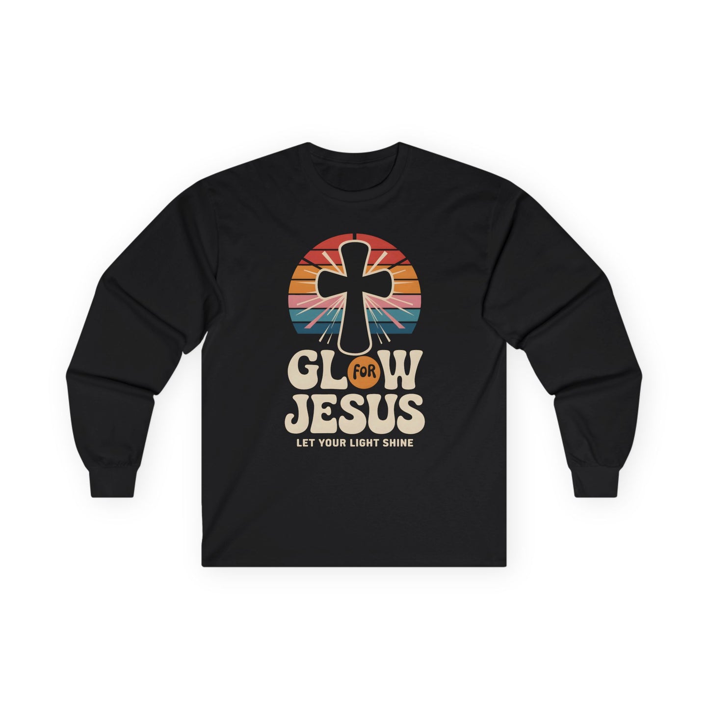 Glow for Jesus Long Sleeve Tee - Unisex Faith Shirt
