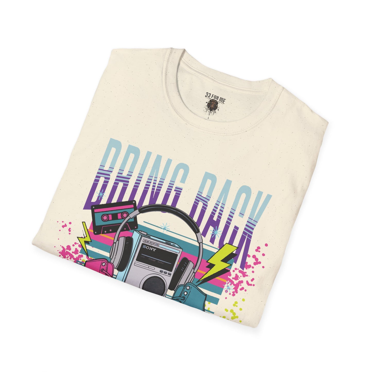 80's Nostalgia Unisex T-Shirt - Bring Back the 80's, Vintage 80's Shirt.