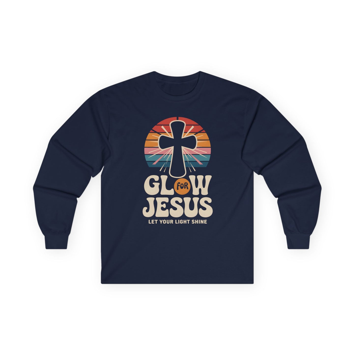 Glow for Jesus Long Sleeve Tee - Unisex Faith Shirt