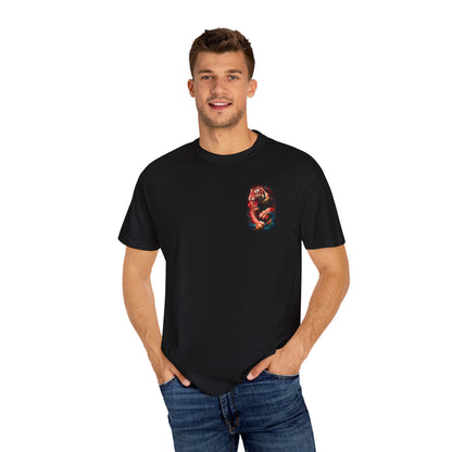 Tiger Art T-shirt | Vibrant Graphic Tee for Art Lovers, Unique Gift