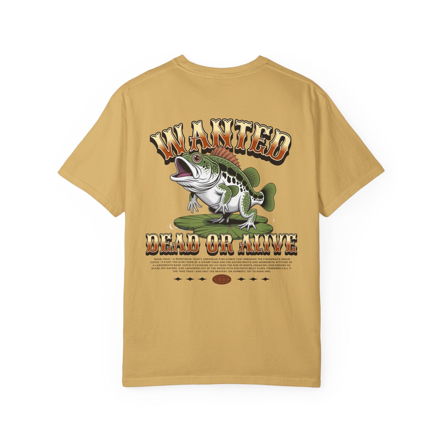 Bass-Toad Vintage Fishing T-Shirt