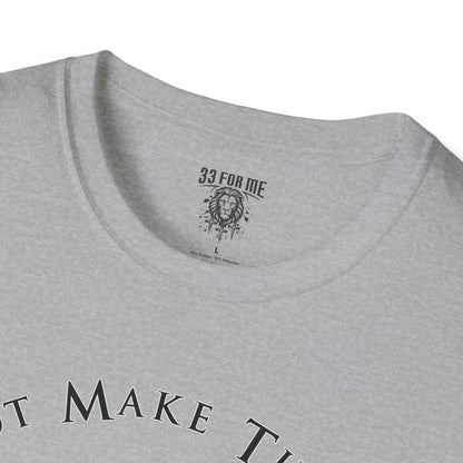 Luke 1:37 Faith-Inspired Unisex T-Shirt, Spiritual Apparel, Inspirational Gift, Christian Faith Shirt, Luke 1:37 Tee