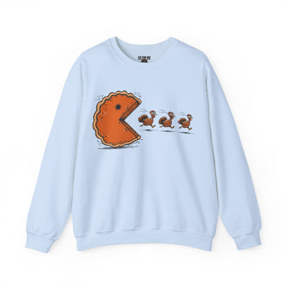 Thanksgiving Pac Man Retro Video Game Sweatshirt