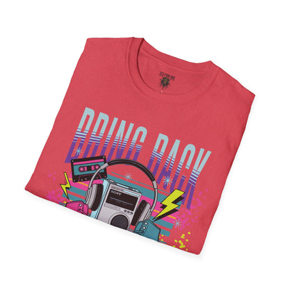 80's Nostalgia Unisex T-Shirt - Bring Back the 80's, Vintage 80's Shirt.
