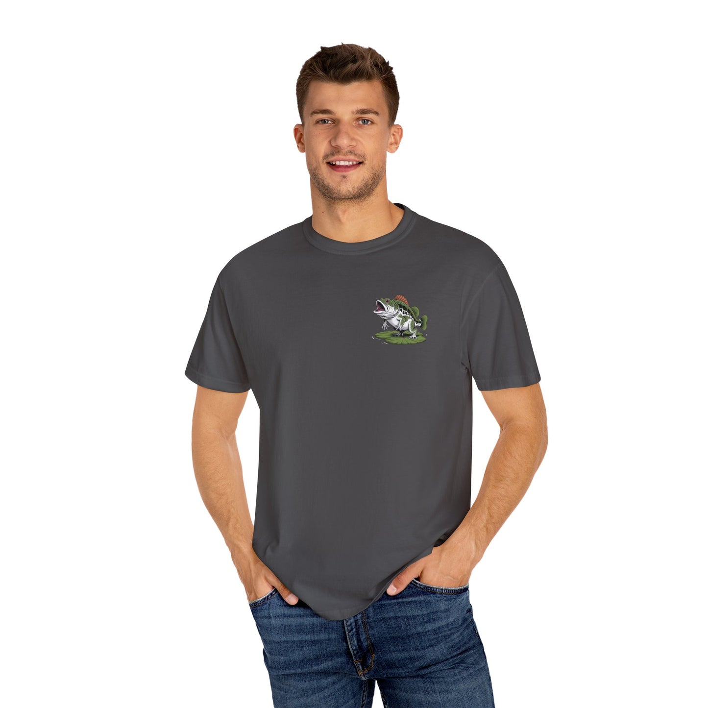 Bass-Toad Vintage Fishing T-Shirt