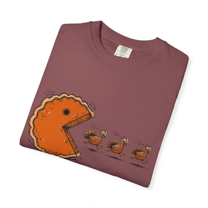 Thanksgiving Funny Pac Pie Game Over T-Shirt
