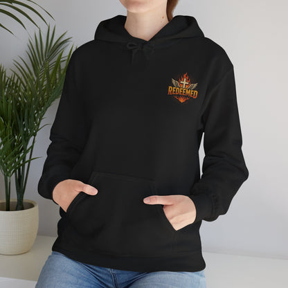 Christian Hoodie - Redeemed Unisex Fashion Sweatshirt for Faith Lovers