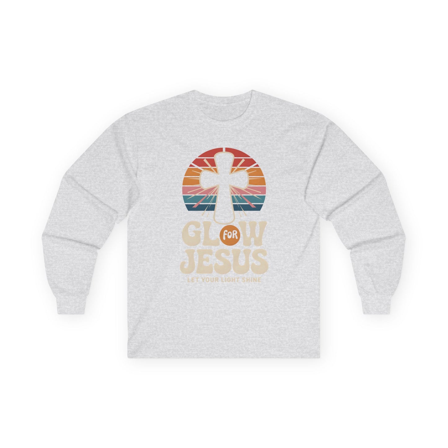 Glow for Jesus Long Sleeve Tee - Unisex Faith Shirt